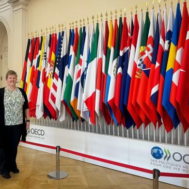 Marianne at the OECD Summit