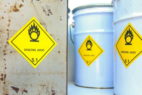 Chemical labelling for substances and mixtures.